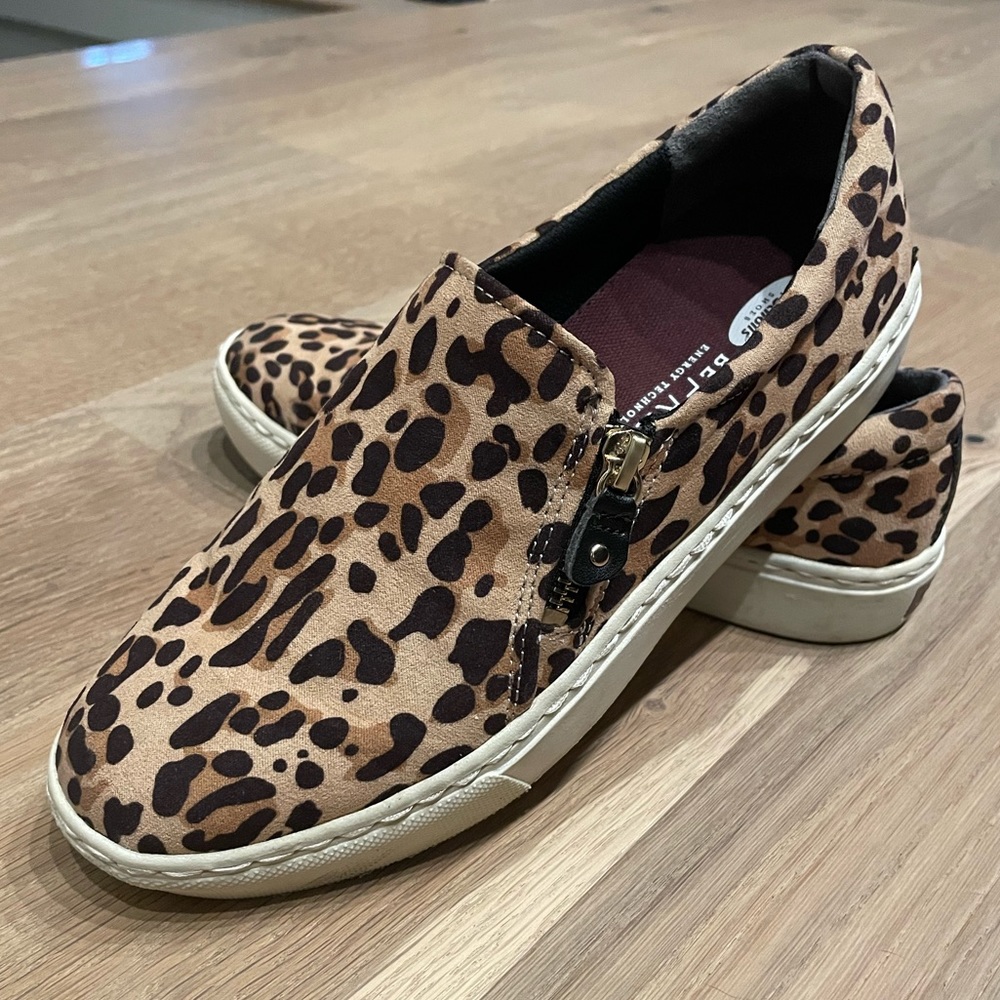 Dr Scholl’s leopard print shoes
